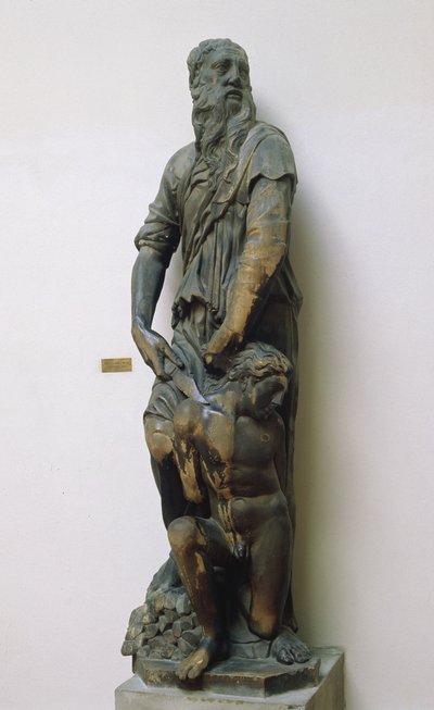 Abraham and Isaac, 1421 by Donatello